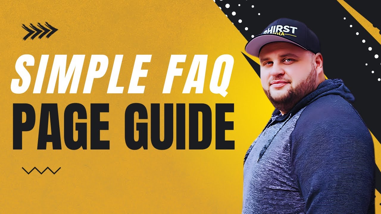 Benefits of a Well-Crafted FAQ Page