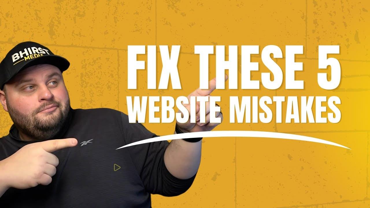 Key Strategies Identifying and Fixing Costly Website Mistakes